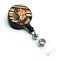 Carolines Treasures LH9256BR Dachshund Candy Cane Holiday Christmas Retractable Badge Reel